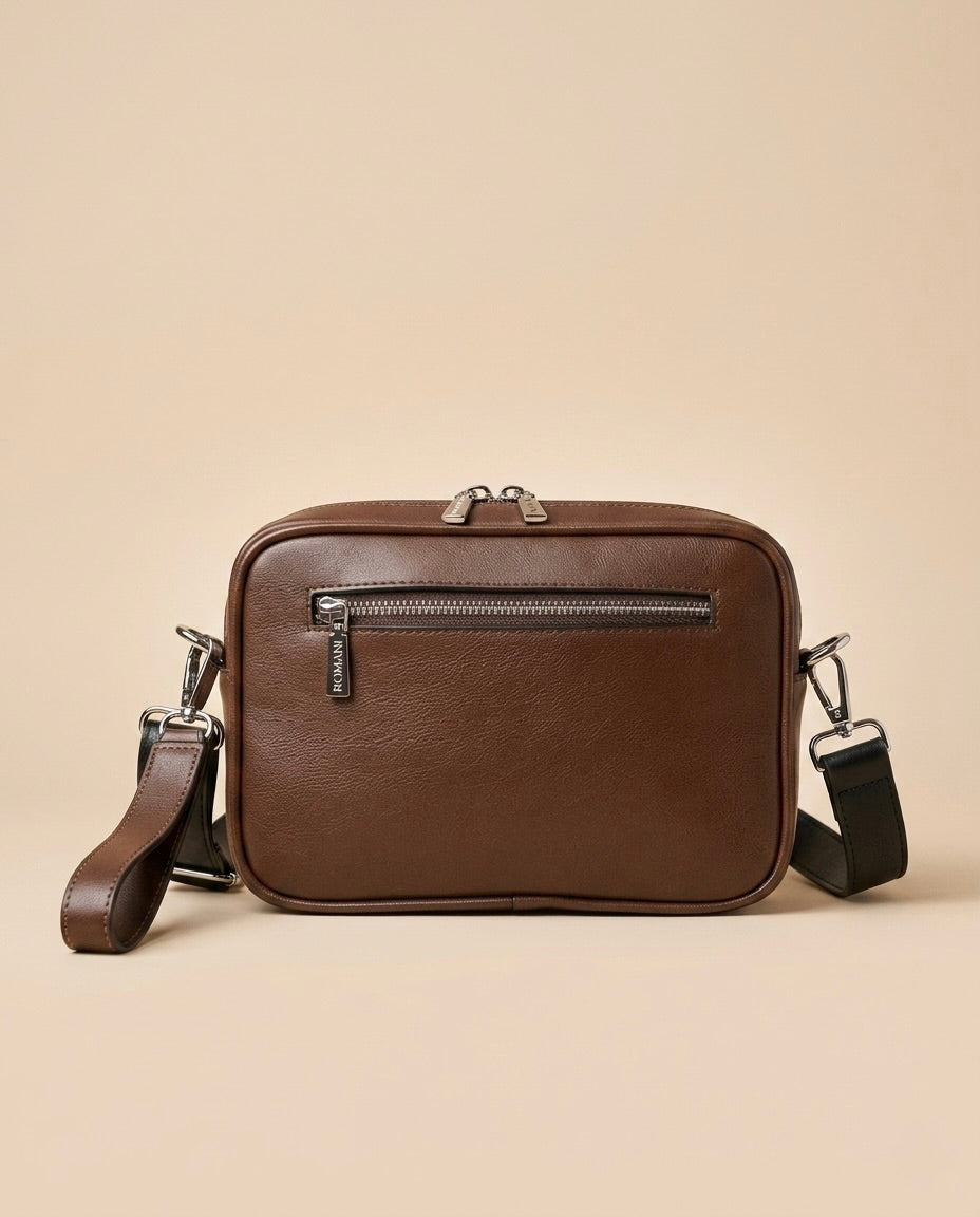 Crossbody Unisex en Piel de Ternero