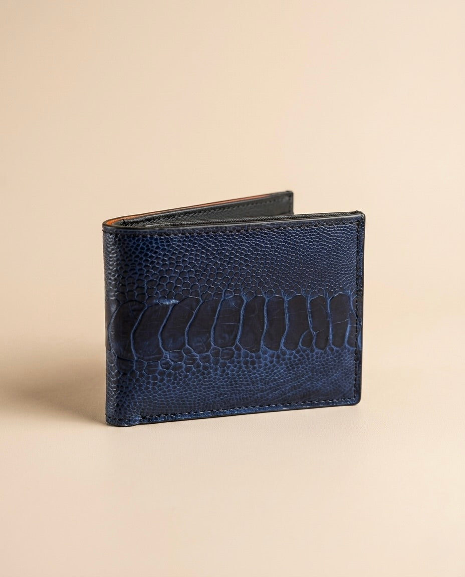 Cartera en Piel de Avestruz