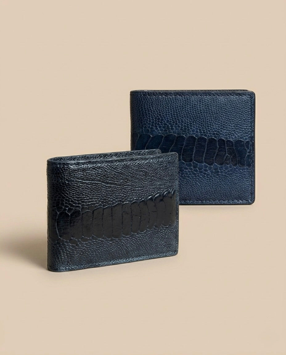 Cartera en Piel de Avestruz
