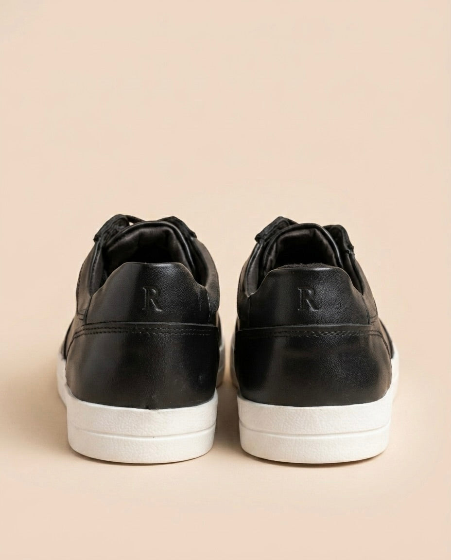 Tenis en Piel Genuina de Cocodrilo Parioli Croco