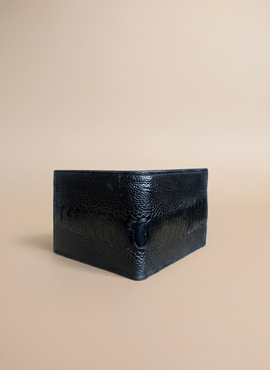 Cartera en Piel de Avestruz