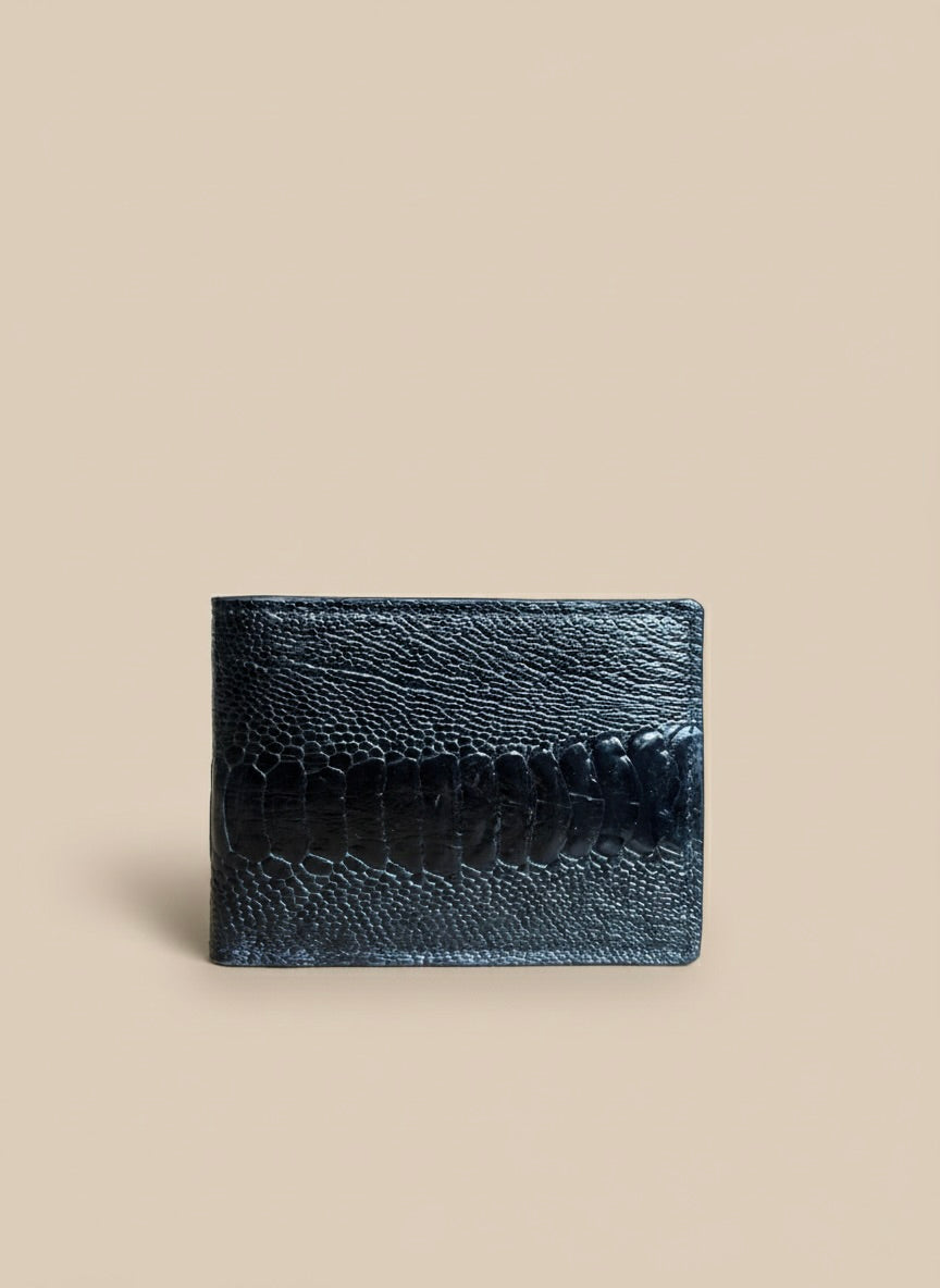Cartera en Piel de Avestruz