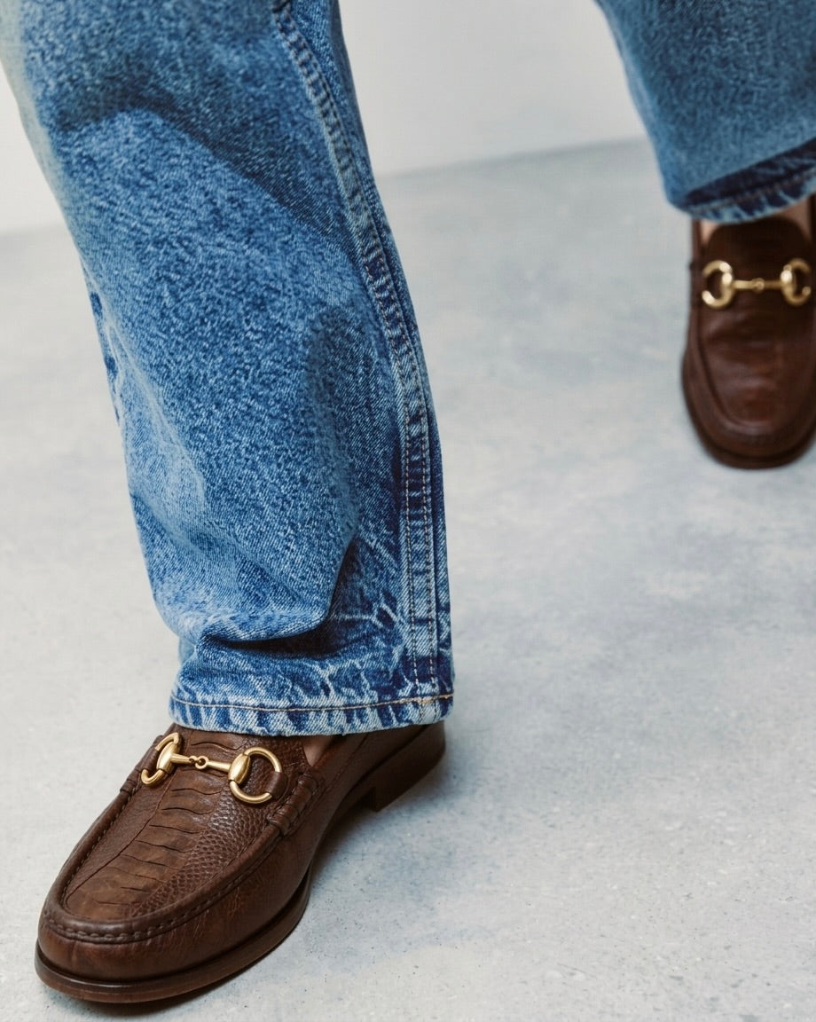 Loafer Vittorio de Avestruz