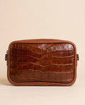 Crossbody en Piel de Cocodrilo
