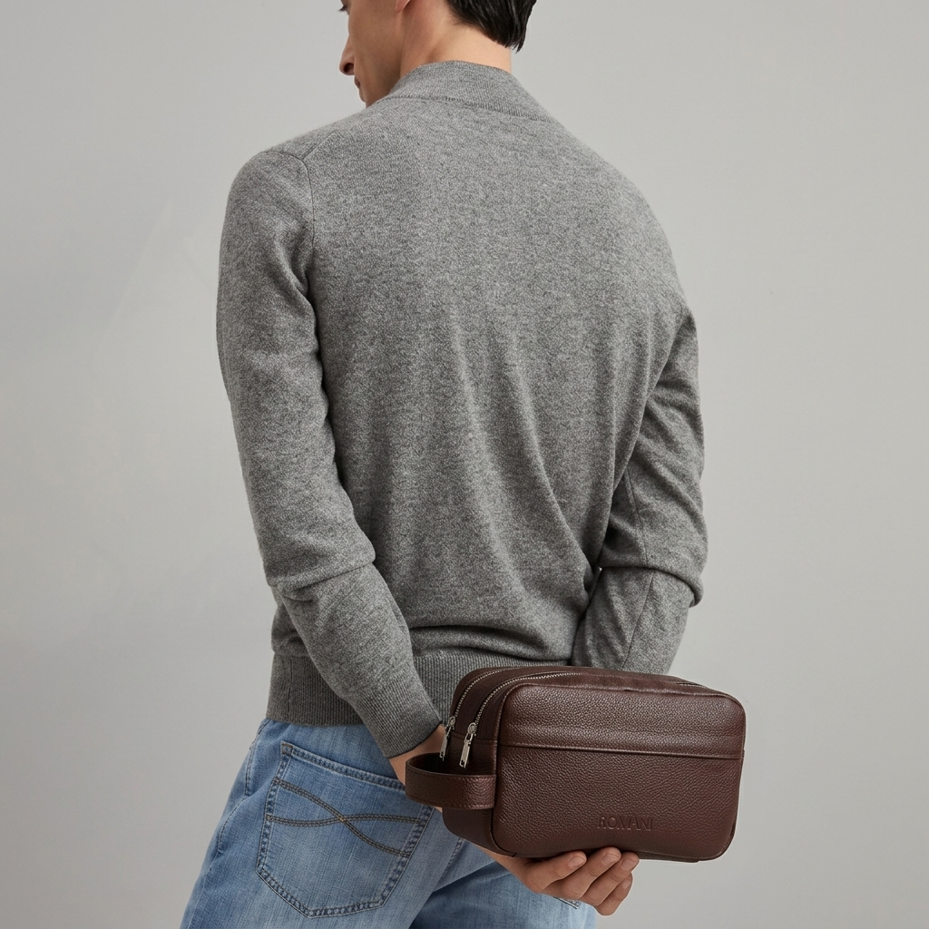 Neceser en Piel de Ternero  Modelo Navona