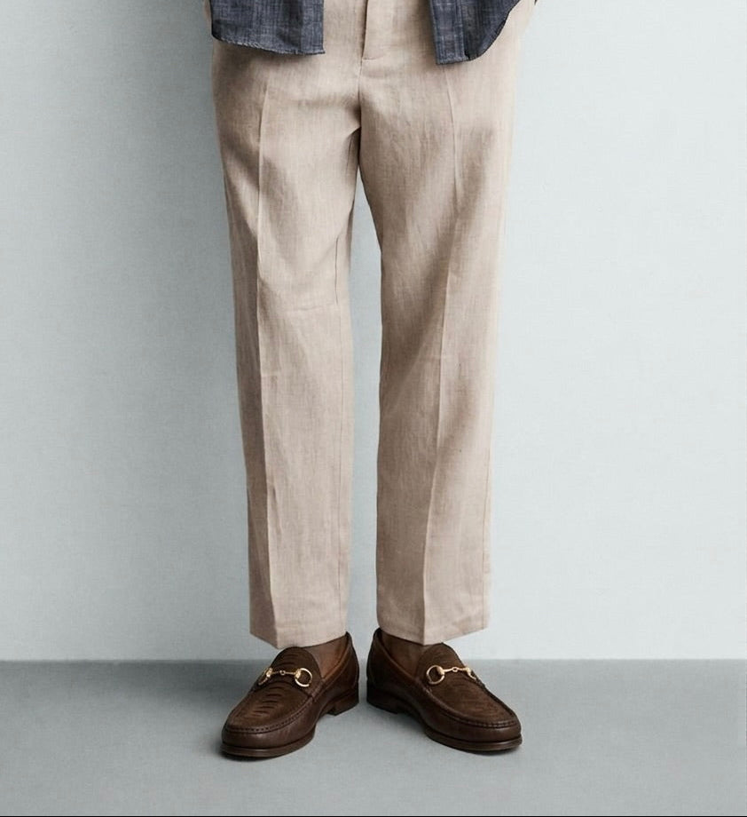 Loafer Vittorio de Avestruz