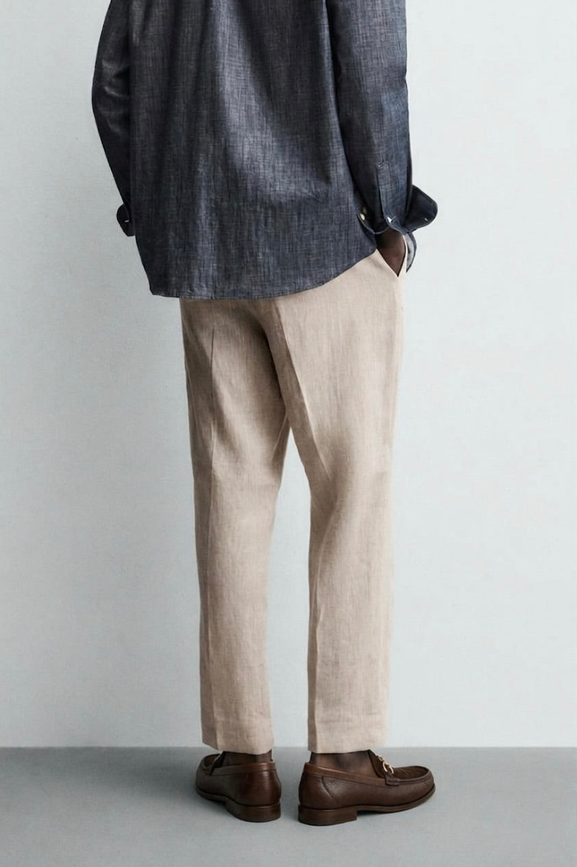 Loafer Vittorio de Avestruz