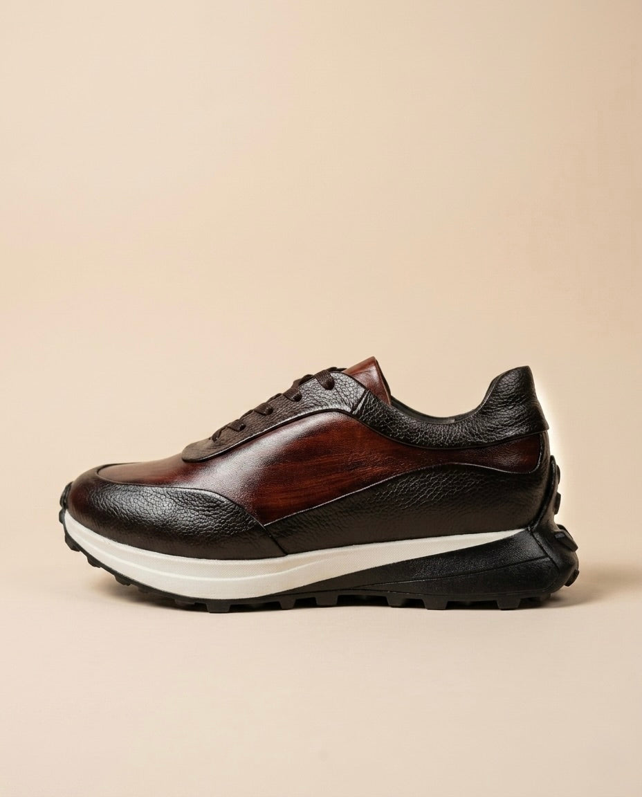 Tenis Legna — detalle suela ligera TR artesanal | Romaní Leather